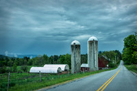 Dreary Spring Day At The Fish farm