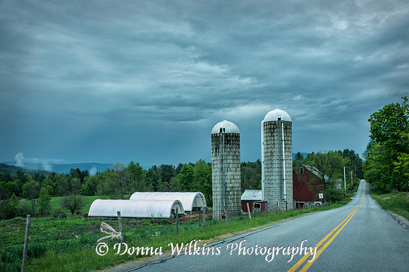 Dreary Spring Day At The Fish farm