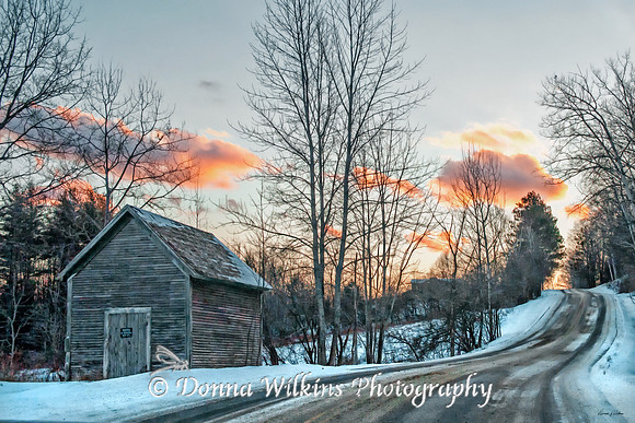 "Pretty Clouds at Sundown"  Shrewsbury, Vermont