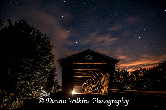 Gorham Bridge At Night