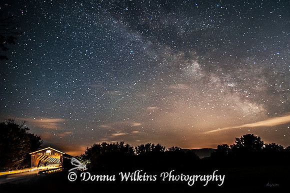Gorham Bridge & The Milky Way