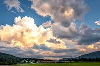 Beautiful Clouds Over The Windsong Farm"