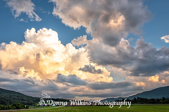 Beautiful Clouds Over The Windsong Farm"