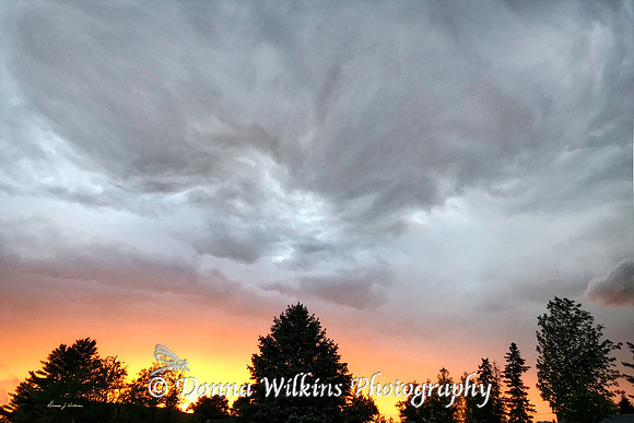 Beautiful Sunset After The Rain