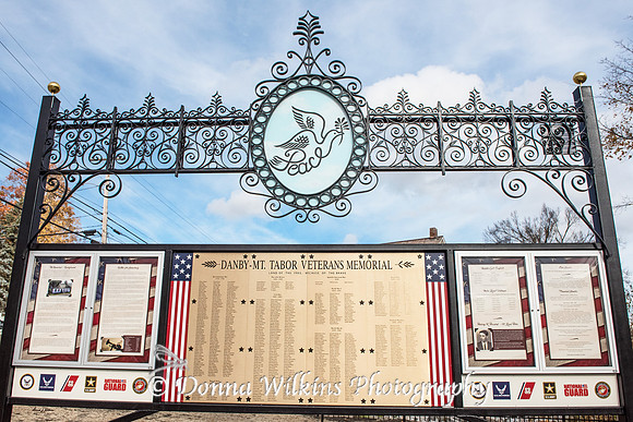 Danby/Mt Tabor Veterans Memorial * Dedicated 2016