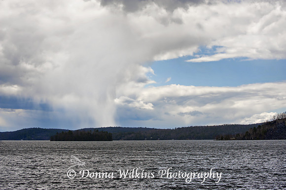 "Curtain Of Rain"   Lake Bomoseen, VT