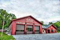 Spring Evening At The Fire Station