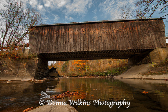 Moxley Covered Bridge, Chelsea, Vermont  c.1883