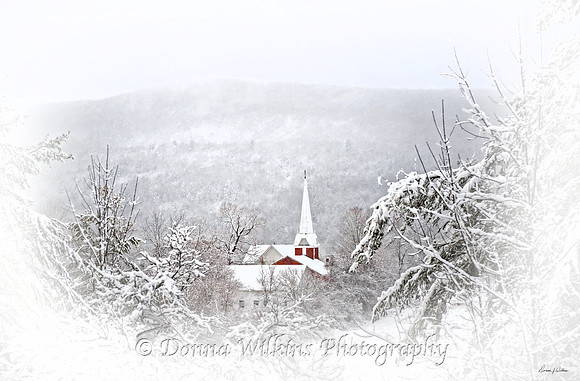 Red Brick Church-Clarendon, Vermont