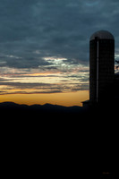 Sunset At Hubbards Farm, Rutland Town, Vermont