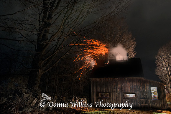 Night Time At The Gallipo Sugarhouse